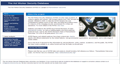 Desktop Screenshot of aidworkersecurity.org